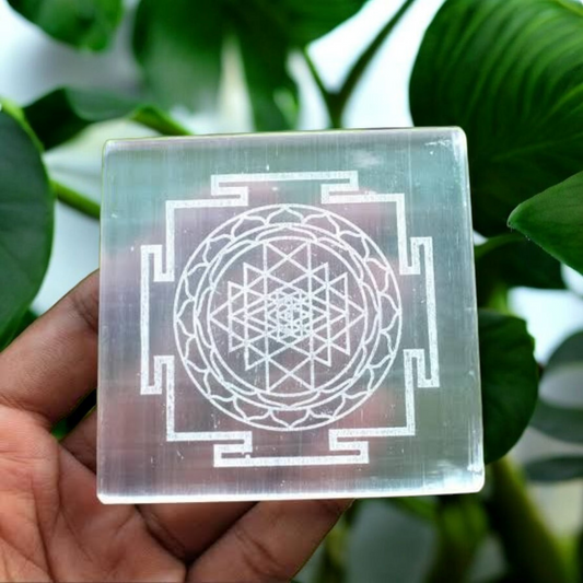 Selenite Plate