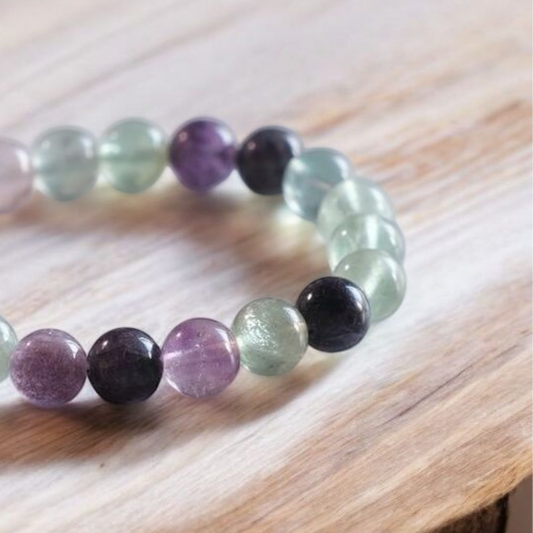 Multi Fluorite Bracelet